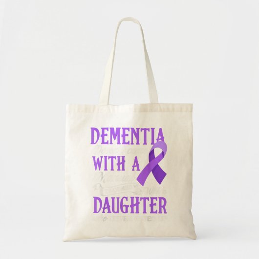 Dementie heeft geen handleiding bij tote bag (Voorkant)