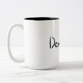 Dementie-Mok Tweekleurige Koffiemok (Links)