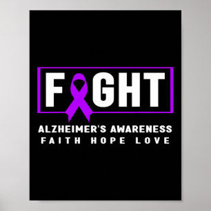 Dementiebewustzijnsshirt - Heimer Vecht Tegen Heim Poster
