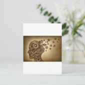 Dementisa-hersenprobleem Briefkaart (Staand voorkant)