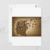 Dementisa-hersenprobleem Briefkaart (Voorkant / Achterkant)