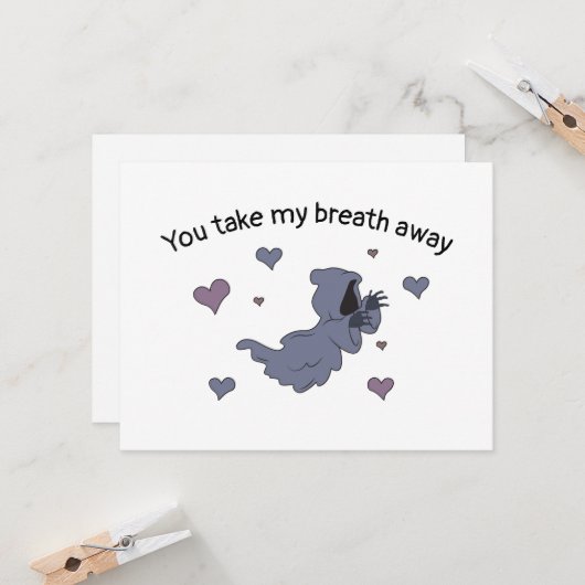 Dementor Liefdeskaart Kaart (Voorkant / Achterkant in situ)