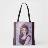 Demeter goddess with serpent by Renee Lavoie Tote Bag (Voorkant)