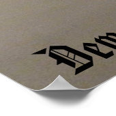 Demeter / Griekse godin / Poster (Hoek)