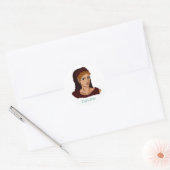 Demeter - Griekse godin Ronde Sticker (Envelop)