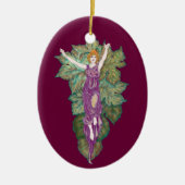 Demeter moeder-godin keramisch ornament (Voorkant)