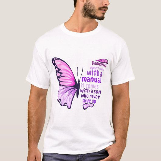 Demetia alzheimer awareness t-shirt (Voorkant)