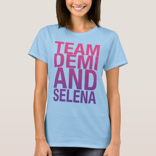 DEMI en SELENA T-SHIRT.ai T-shirt (Voorkant)