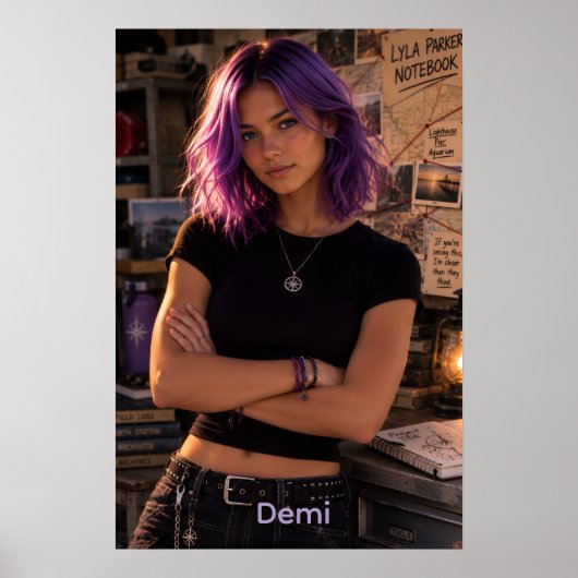 Demi Poster (Voorkant)