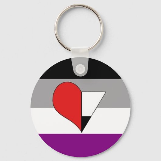 Demi pride sleutelhanger (Voorkant)