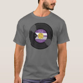 Demi Records Demisexual Pride T-shirt (Voorkant)