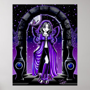 Demi Twilight Moon Butterfly Fairy Poster