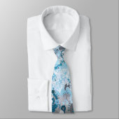 Demiboy Dragon Damask - Stijlvolle pride Flag Colo Stropdas (Gebonden)