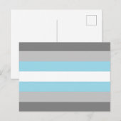 DemiBoy Flag Briefkaart (Voorkant / Achterkant)