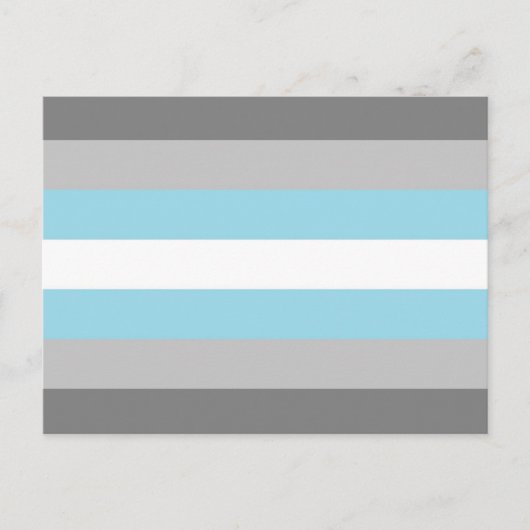DemiBoy Flag Briefkaart (Voorkant)