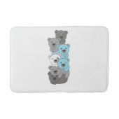 Demiboy Flag Pride Lgbtq Cute Beer Pile Badmat (Voorkant)