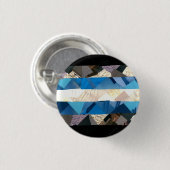 Demiboy Pride Flag Ronde Button 3,2 Cm (Voorkant /achterkant)