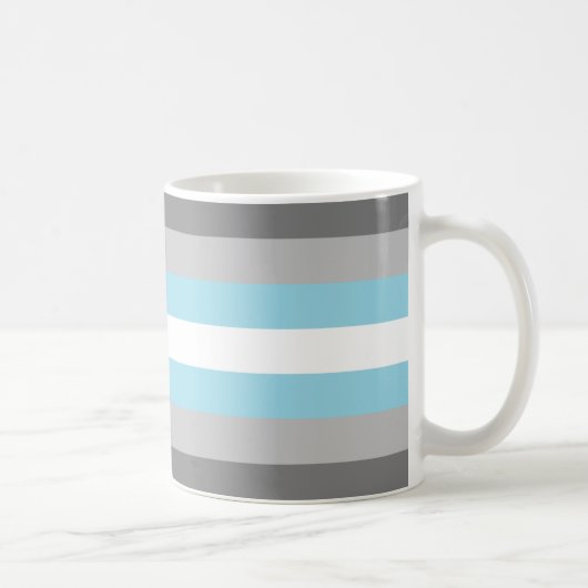 Demiboy Pride Vlag Koffiemok (Rechts)