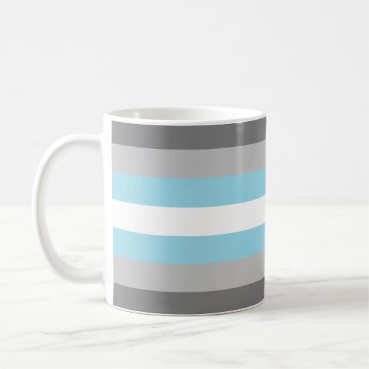 Demiboy Pride-vlag Koffiemok (Links)