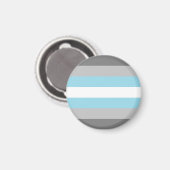 Demiboy Pride-vlag Magneet (Voorkant / Achterkant)