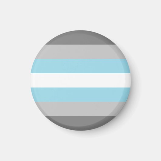 Demiboy Pride-vlag Magneet (Voorkant)