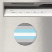 Demiboy Pride-vlag Magneet (Insitu (Vaatwasser))