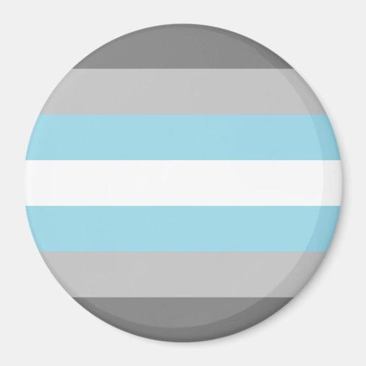 Demiboy Pride-vlag Magneet (Voorkant)
