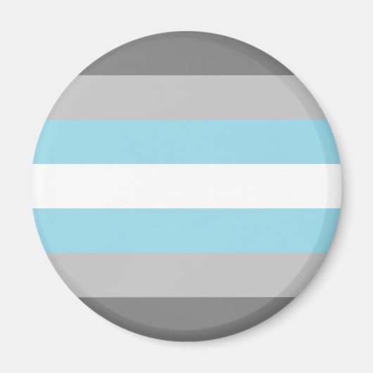 Demiboy Pride-vlag Magneet (Voorkant)
