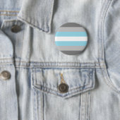 Demiboy Pride-vlag Ronde Button 5,7 Cm (In situ)