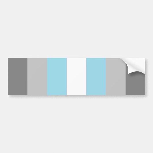Demiboy trots bumpersticker (Voorkant)