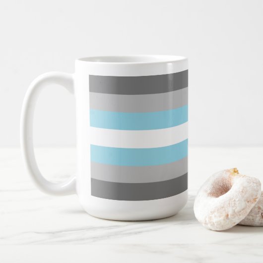 Demiboy trots koffiemok (Met donut)
