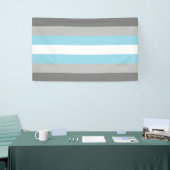 Demiboy trots spandoek (Beurs)
