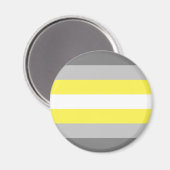 Demigender Pride-vlag Magneet (Voorkant / Achterkant)