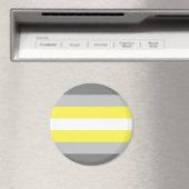 Demigender Pride-vlag Magneet (Insitu (Vaatwasser))