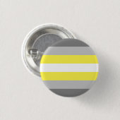 Demigender Pride Vlag Ronde Button 3,2 Cm (Voorkant /achterkant)