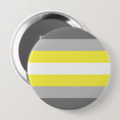 Demigender Pride-vlag Ronde Button 4,0 Cm (Voorkant /achterkant)