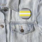 Demigender Pride Vlag Ronde Button 5,7 Cm (In situ)