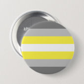 Demigender Pride-vlag Ronde Button 7,6 Cm (Voorkant /achterkant)