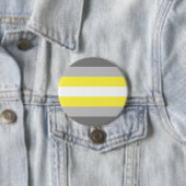 Demigender Pride-vlag Ronde Button 7,6 Cm (In situ)