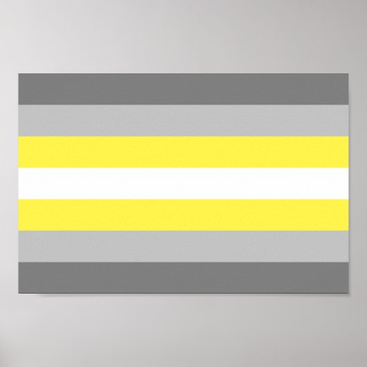 Demigender trots poster (Voorkant)