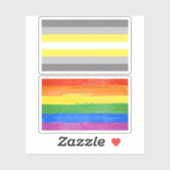Demigender trots sticker (Vel)