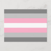DemiGirl Flag Briefkaart (Voorkant)