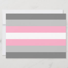 Demigirl Flag (Demi Girl Pride) (genderidentiteit) Kaart