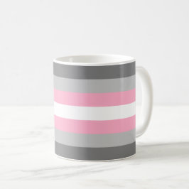 Demigirl Flag (Demi Girl Pride) (genderidentiteit) Koffiemok