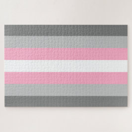 Demigirl Flag (Demi Girl Pride) (genderidentiteit) Legpuzzel