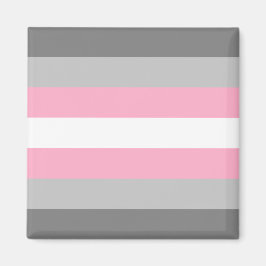 Demigirl Flag (Demi Girl Pride) (genderidentiteit) Magneet