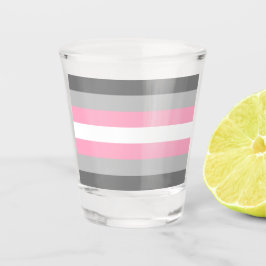 Demigirl Flag (Demi Girl Pride) (genderidentiteit) Shot Glas