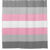 Demigirl Flag Douchegordijn (Voorkant)