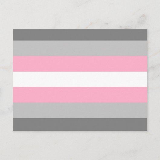 DemiGirl Flag Feestdagenkaart (Voorkant)