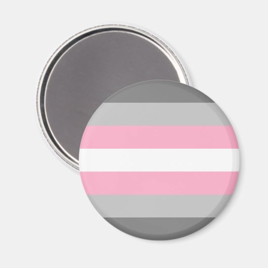 Demigirl Flag LGBT Magneet (Voorkant / Achterkant)